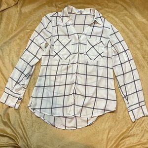 Express Portofino Button Down Blouse